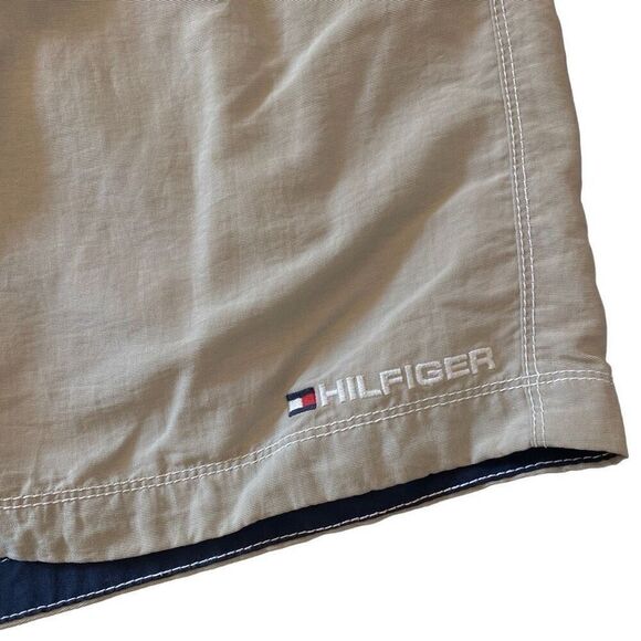 Tommy Hilfiger Swim Shorts size medium tan spot on shorts - Picture 4 of 5